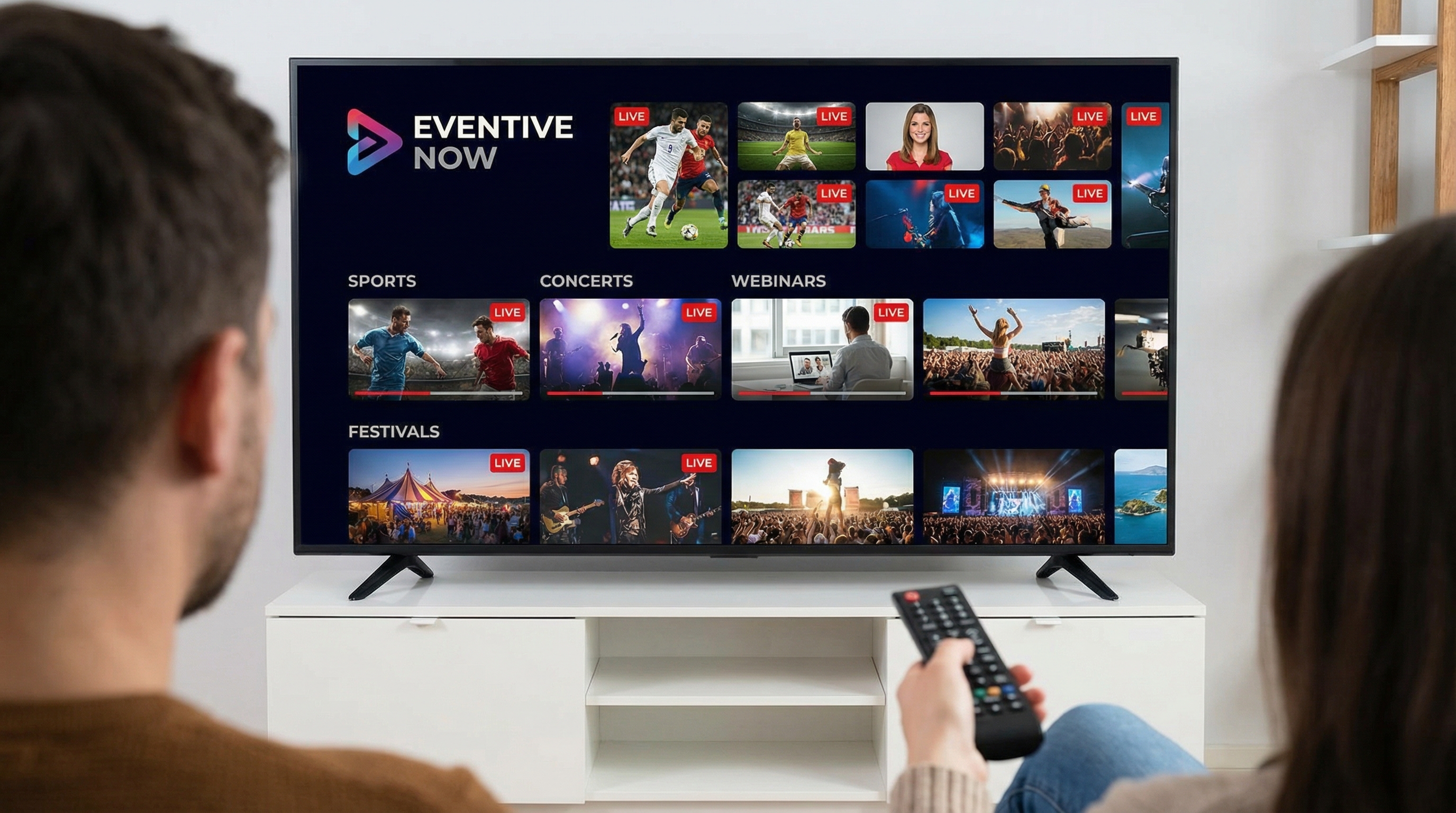 Stream Servers Dashboard Interface